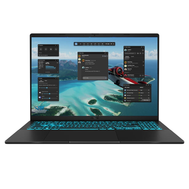 ASUS Vivobook V16 Gaming Laptop,16 Inch WUXGA 1920 x 1200 Screen, Intel Core 5-210H Processor, 16GB RAM, 512GB SSD, NVIDIA GeForce RTX 5050 8 GB, Windows 11 Home