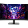 ASRock Phantom Gaming PG27QRT1B 27 Inch QHD (2560 x 1440) Curved 1500R VA Gaming Monitor, 180Hz 1ms (MPRT) Response Time, 2 x HDMI 2.0, 1 x DisplayPort 1.4, 1 x Headphone Out