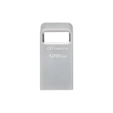 Kingston DTMC3G2/64GB 128GB DataTraveler Micro USB Flash Drive, USB 3.2, Metal Casing, Up to 200MB/s