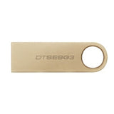Kingston DataTraveler SE9 G3 64GB USB 3.2 USB Flash Drive, Gold