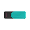 Kingston DataTraveler Exodia S DTXS/128GB USB Flash Drive, 128GB, USB 3.2, Black/Green, Swivel Cap Design